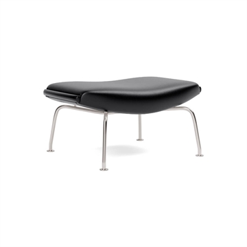 Fredericia Furniture Ox / Queen Ottoman 1002 - Primo 88 Black vinkel 1